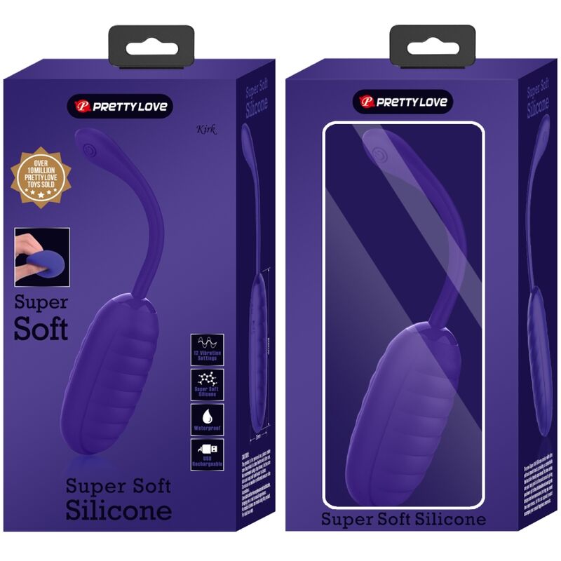 Kirk Purple Rechargeable Vibrating Egg