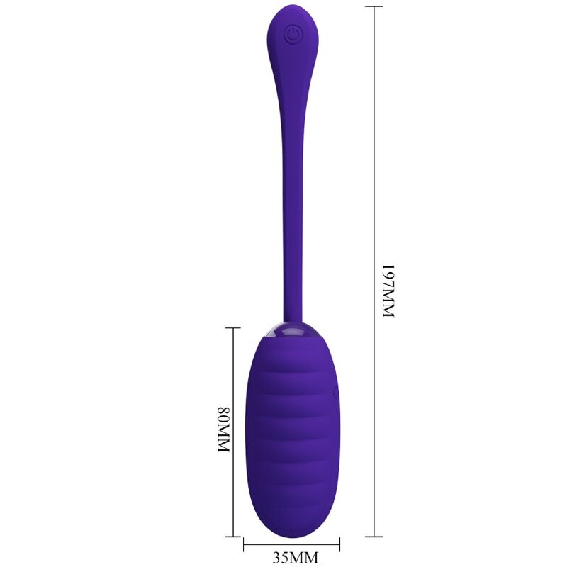 Kirk Purple Rechargeable Vibrating Egg