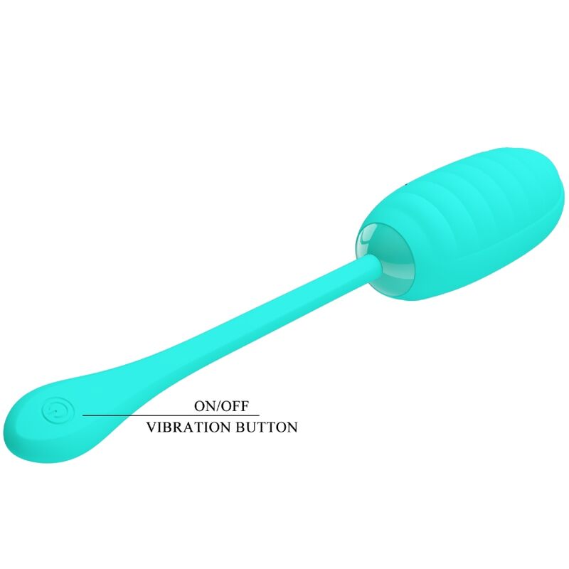 Kirk Aqua Green Rechargeable Vibrating Egg