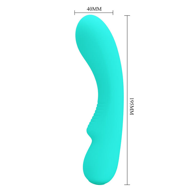 PRETTY LOVE - PRESCOTT AQUA GREEN RECHARGEABLE VIBRATOR