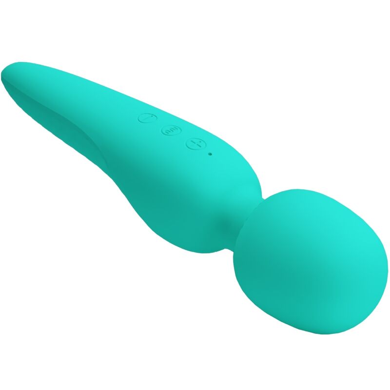 Meredith Massager 12 Vibration Modes Aqua Green