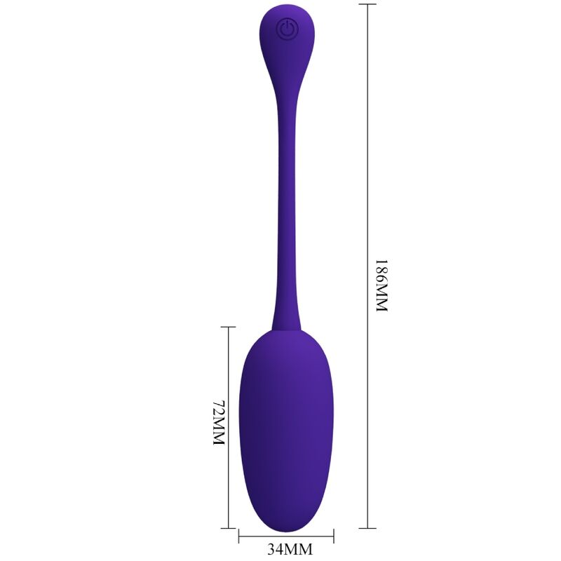 Purple Knucker Rechargeable Vibrating Egg