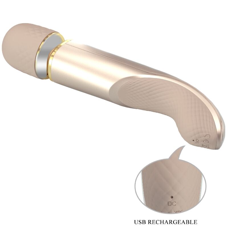 Massager with 7 champagne vibration modes