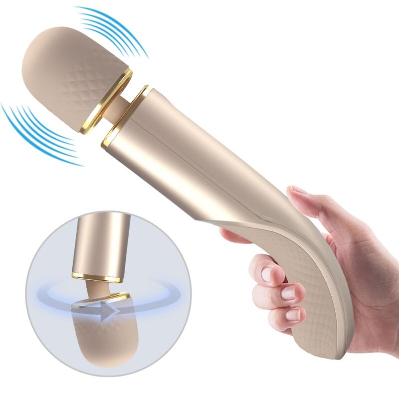 Massager with 7 champagne vibration modes