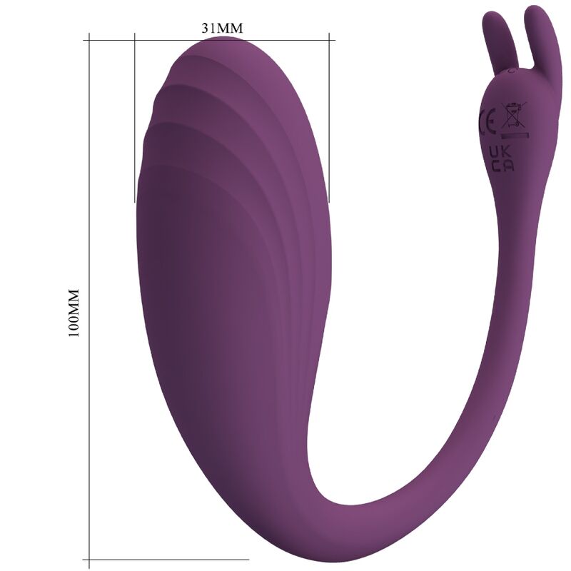 Catalina Vibrator App Remote Control Purple