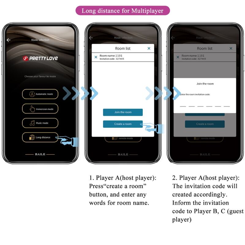 Catalina Vibrator App Remote Control Purple