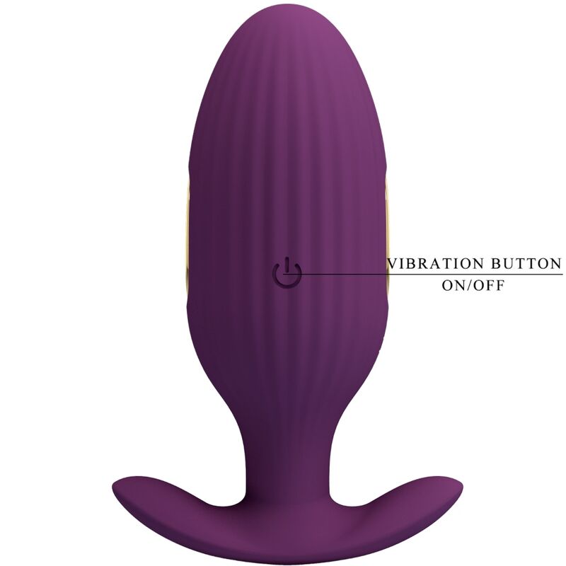 Jefferson Purple App Controlled Anal Plug