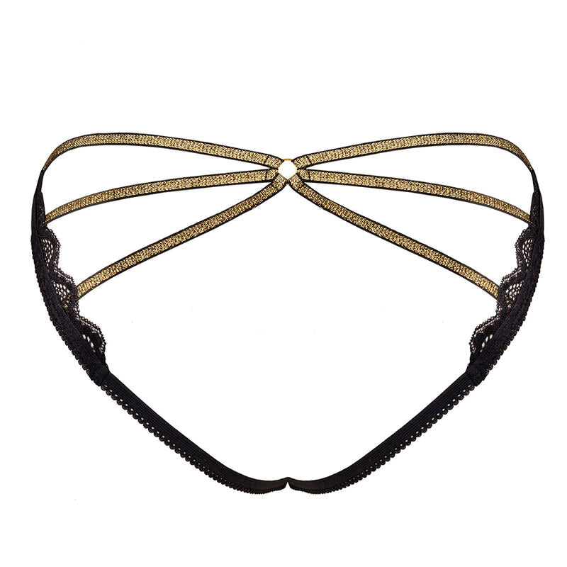 LIVCO CORSETTI FASHION - MULED LC 90681 BLACK PANTIES L/XL