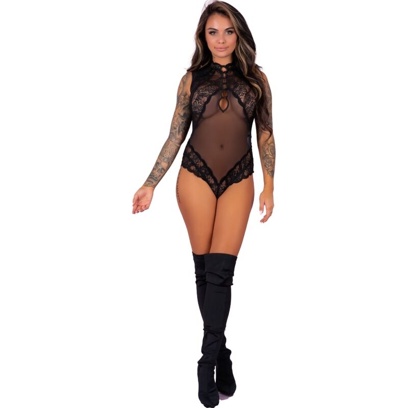 LIVCO CORSETTI FASHION - BODY SAGEN LC 90694 BLACK L/XL