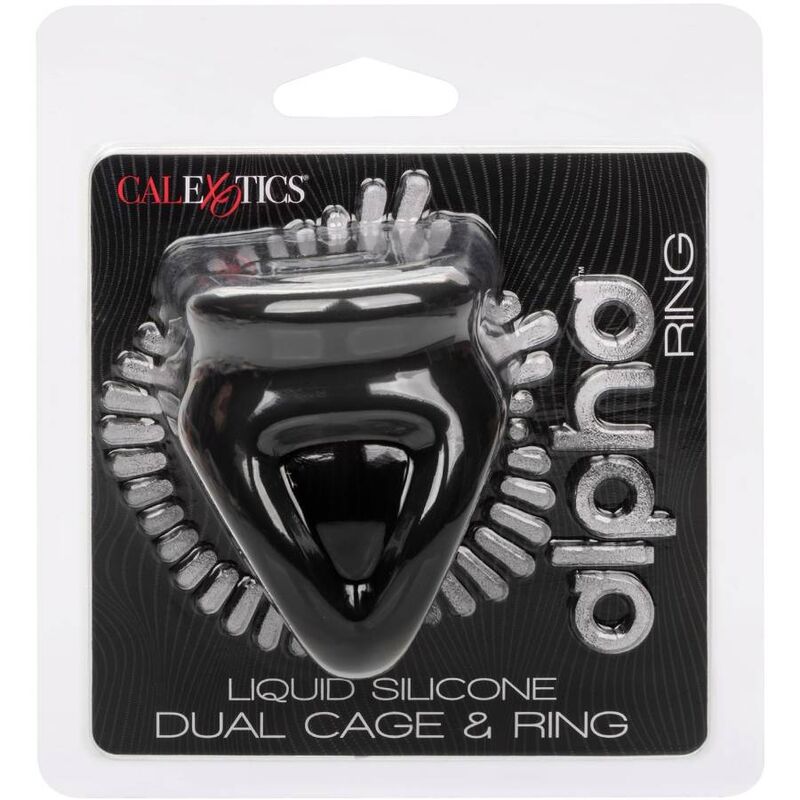 Alpha dual cage ring black
