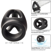 Alpha dual cage ring black