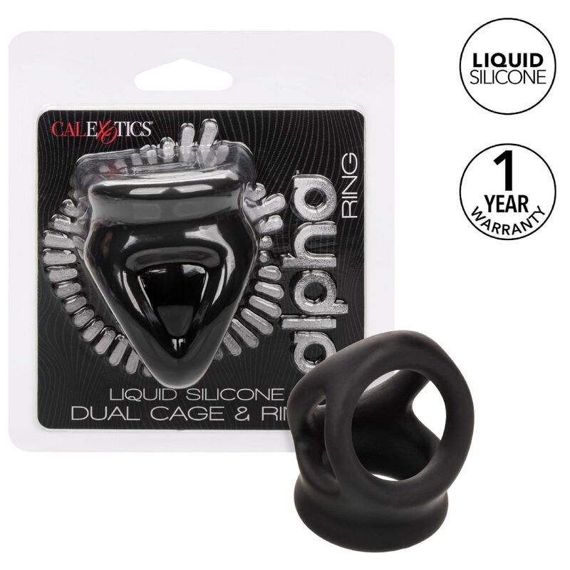 Alpha dual cage ring black
