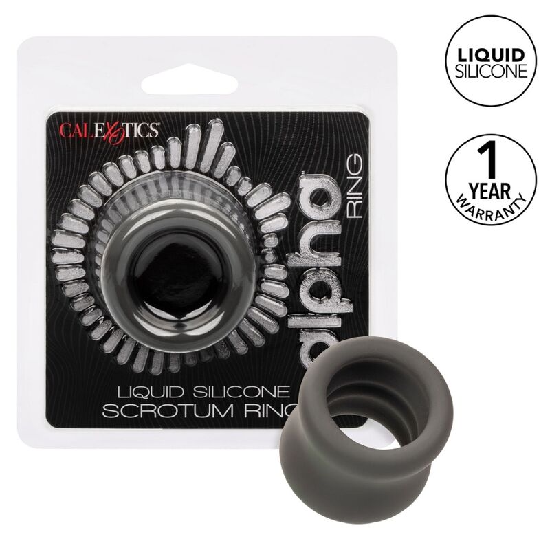 Alpha black scrotum stretching ring