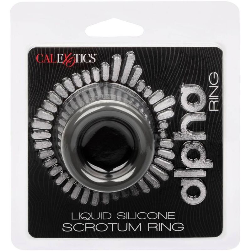 Alpha black scrotum stretching ring