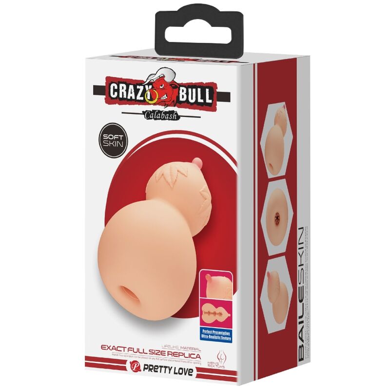 CRAZY BULL - GOURD-SHAPED MASTUBADOR