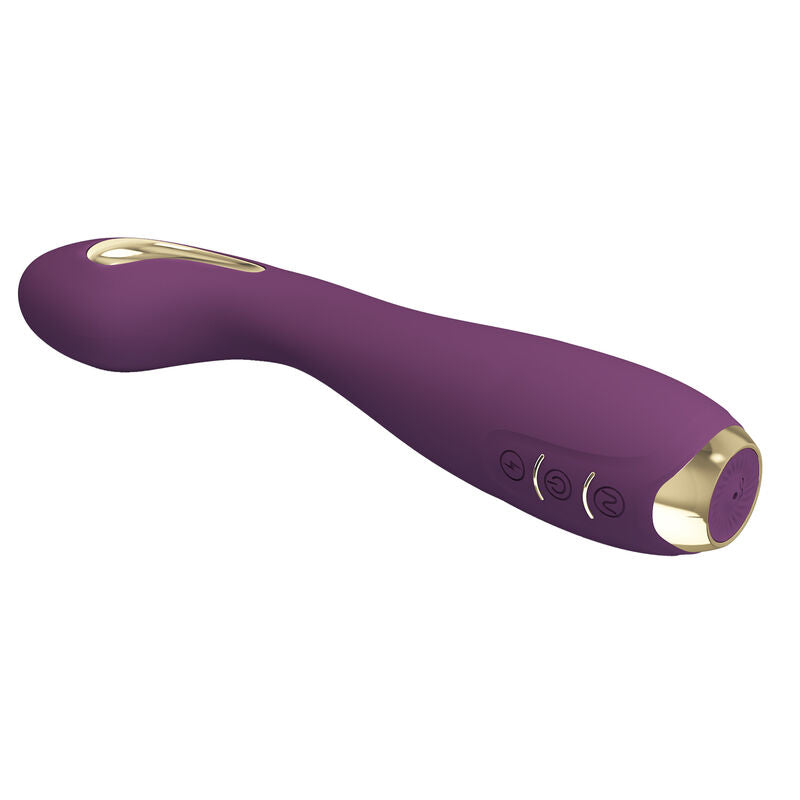Hector electroshock vibrator by app control purple