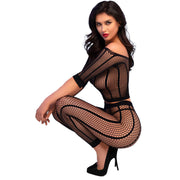 Cr 4647 top &amp; leggings black s/m