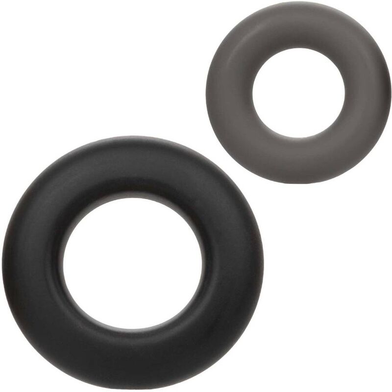 Alpha prolong set of 2 gray rings