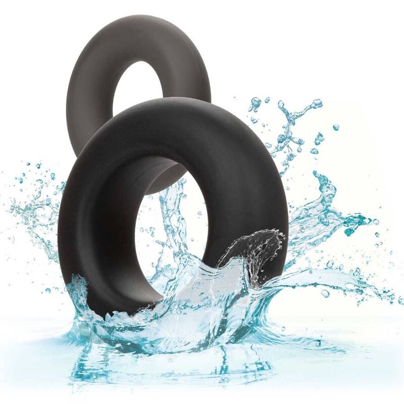 Alpha prolong set of 2 gray rings