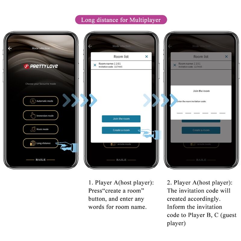 PRETTY LOVE - AUGUST DOUBLE PLEASURE GLOBAL DISTANCE VIBRATOR