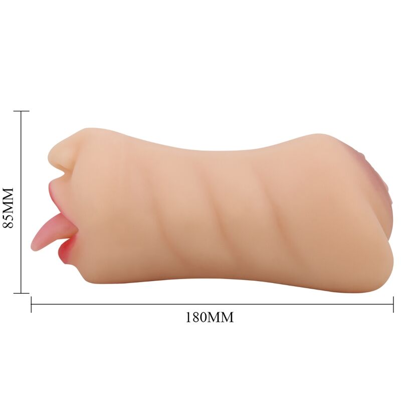 Mastubador shaped vagina Sarah double entry