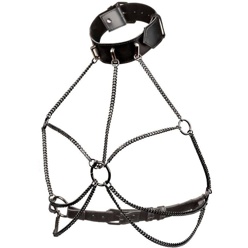 Euphoria multi-chain collar harness