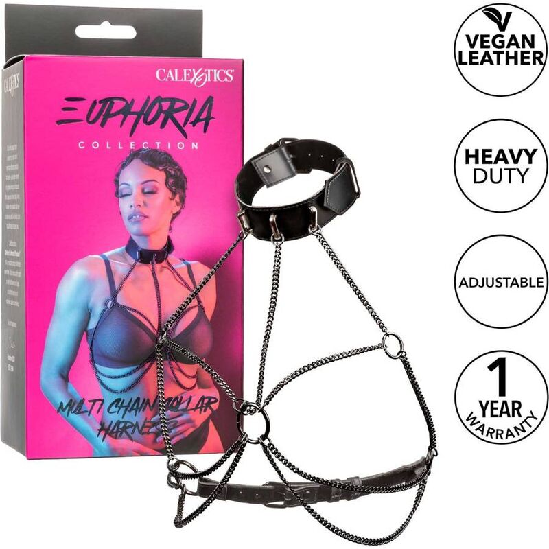 Euphoria multi-chain collar harness