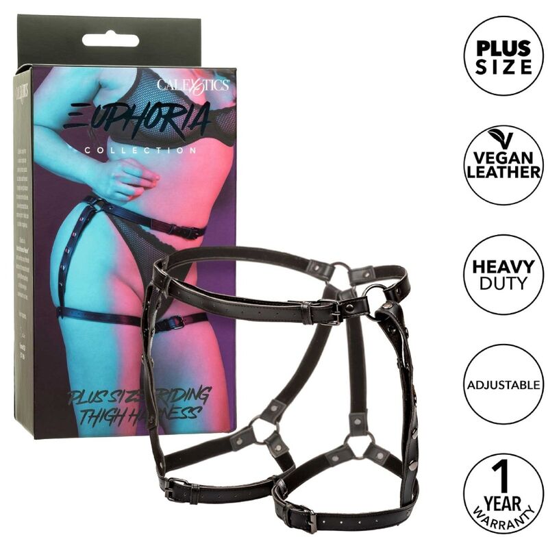 Euphoria Plus Size Riding Leg Harness
