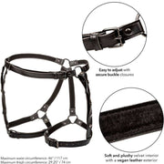 Euphoria Plus Size Riding Leg Harness