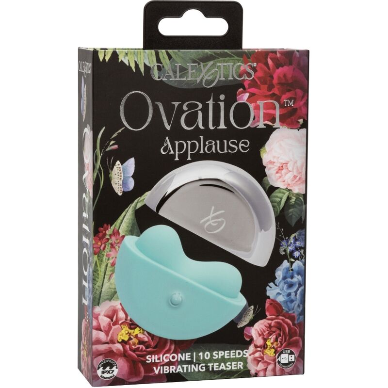 CALEXOTICS - OVATION STIMULATOR DAPLAUSES AQUA GREEN