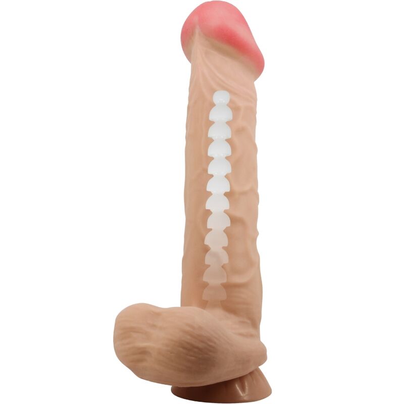 Sliding Skin Series Realistic Dildo with Suction Cup Sliding Skin Flesh 26 cm