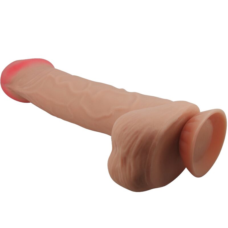 Sliding Skin Series Realistic Dildo with Suction Cup Sliding Skin Flesh 26 cm