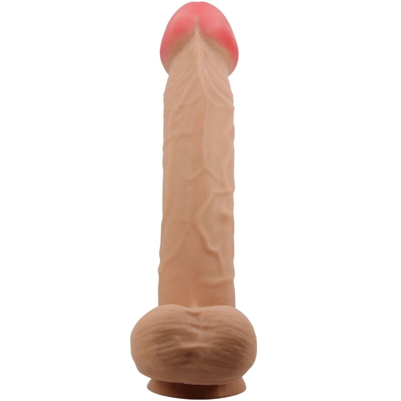Sliding Skin Series Realistic Dildo with Suction Cup Sliding Skin Flesh 26 cm
