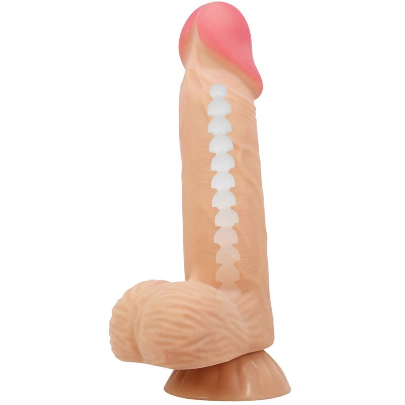 Sliding Skin Series Realistic Dildo with Suction Cup Sliding Skin 20.6 cm