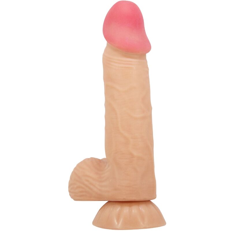 Sliding Skin Series Realistic Dildo with Suction Cup Sliding Skin 20.6 cm