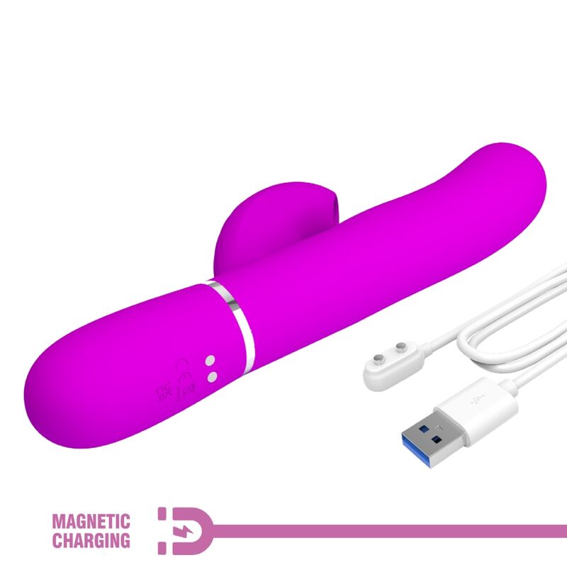 Perlita 3-in-1 Multi-Function G-Spot Vibrator Purple