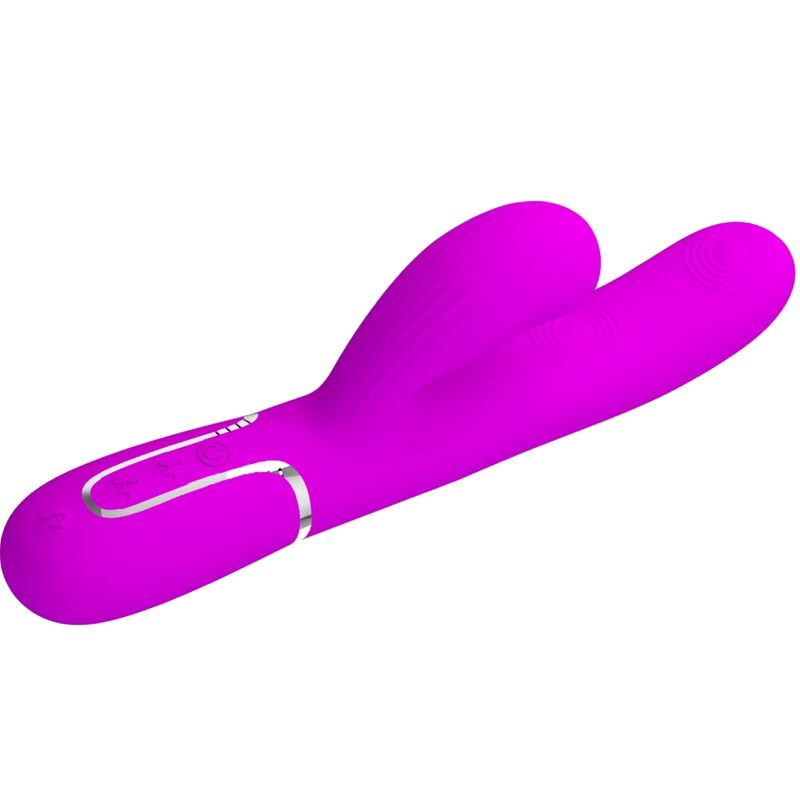 Perlita 3-in-1 Multi-Function G-Spot Vibrator Purple