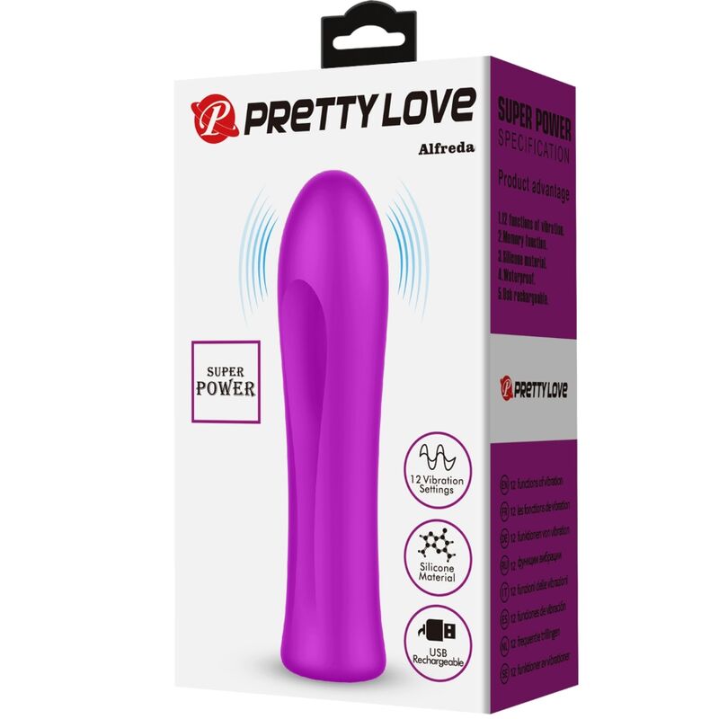 Alfreda super powerful purple vibrator