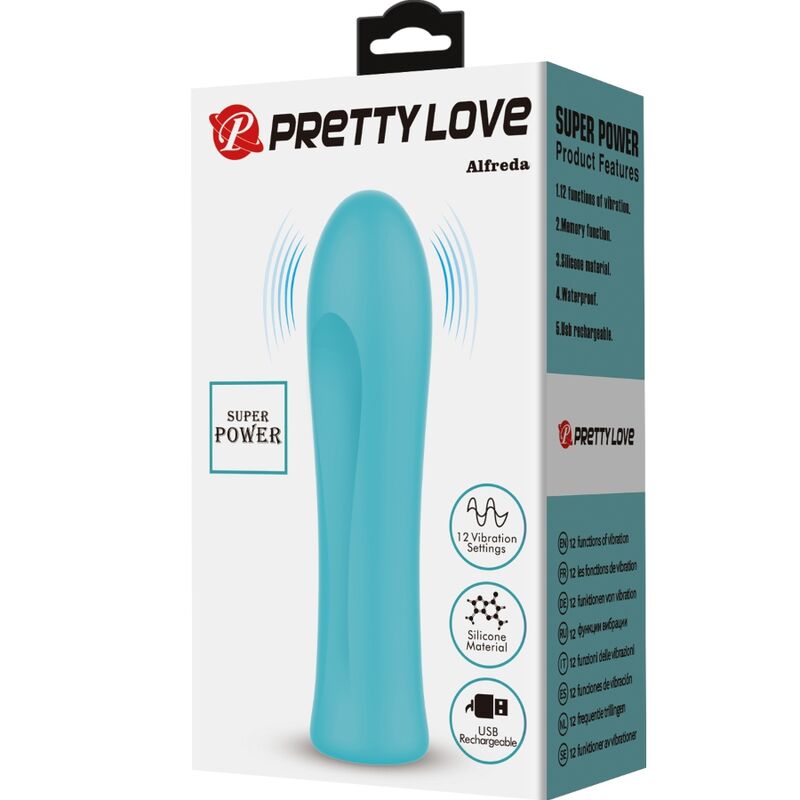 Alfreda Super Powerful Vibrator Water Green