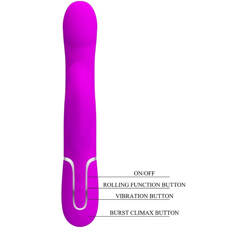 Purple pearl rabbit vibrator