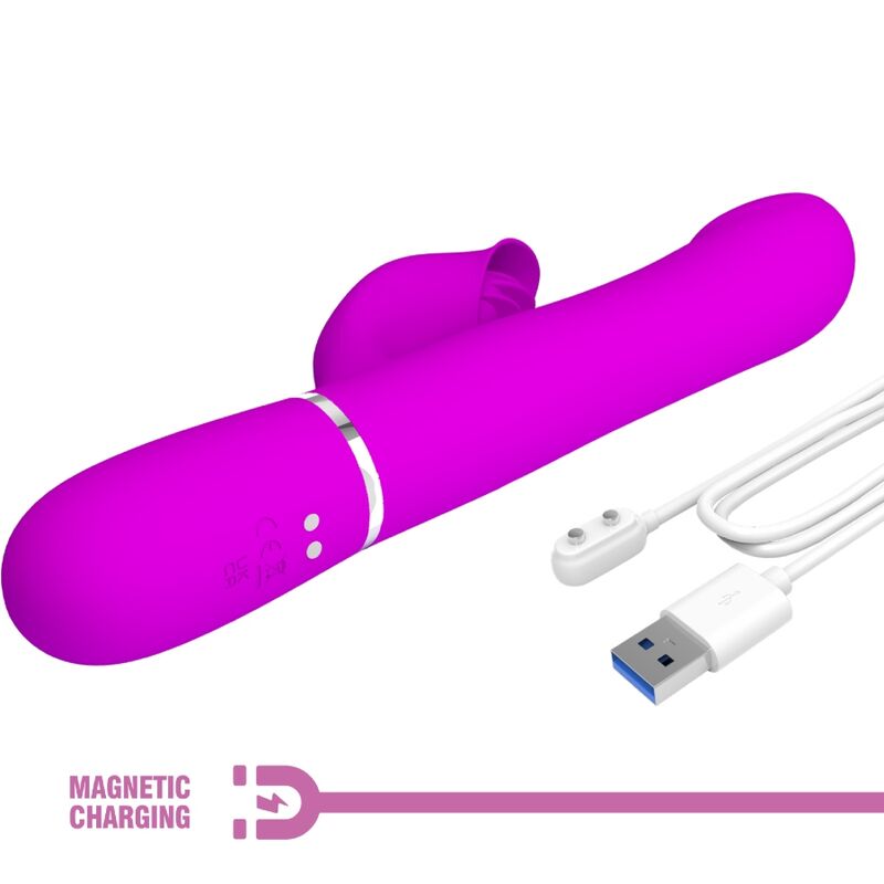 Purple pearl rabbit vibrator