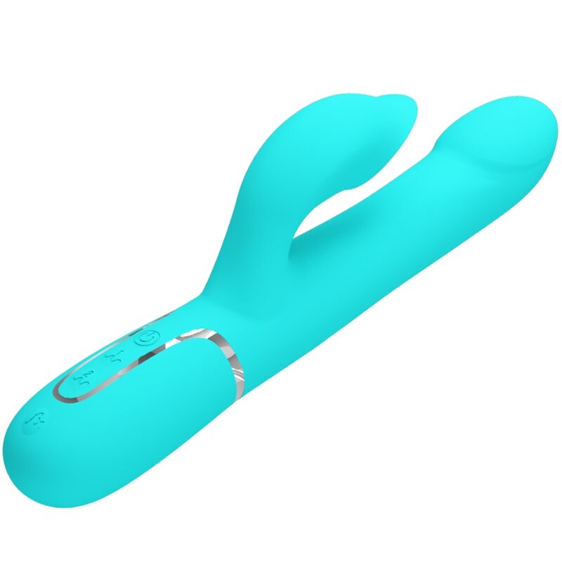 Vibromasseur Rabbit Perles Rotatives Stimulateur Clitoridien - Pretty Love