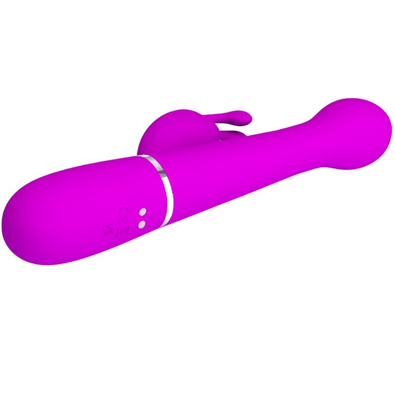 Dejon Rabbit 3-in-1 Multi-Function Vibrator Purple