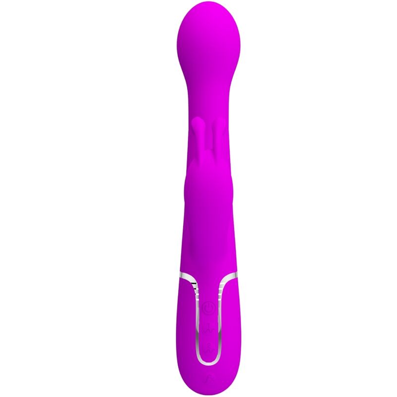 Dejon Rabbit 3-in-1 Multi-Function Vibrator Purple