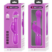 Dejon Rabbit 3-in-1 Multi-Function Vibrator Purple