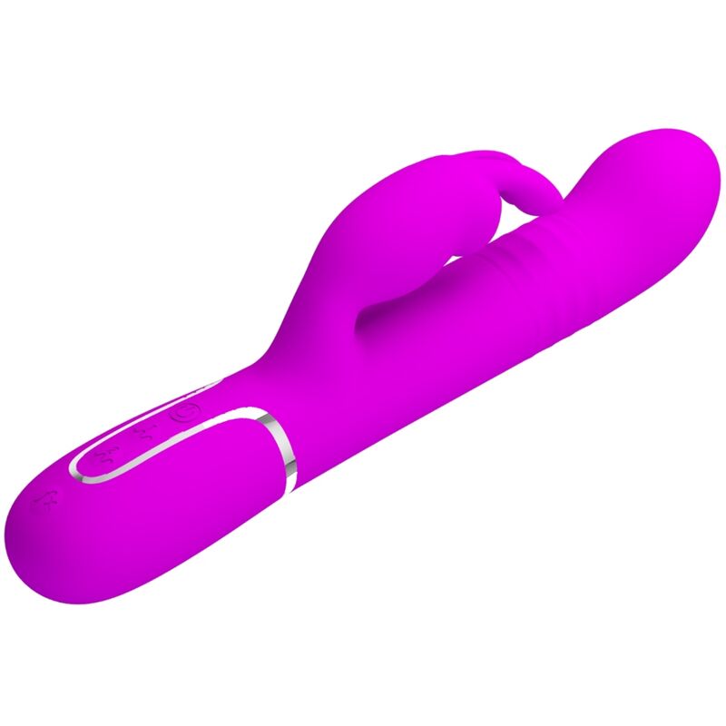 Coale Rabbit Vibrator Purple Beads