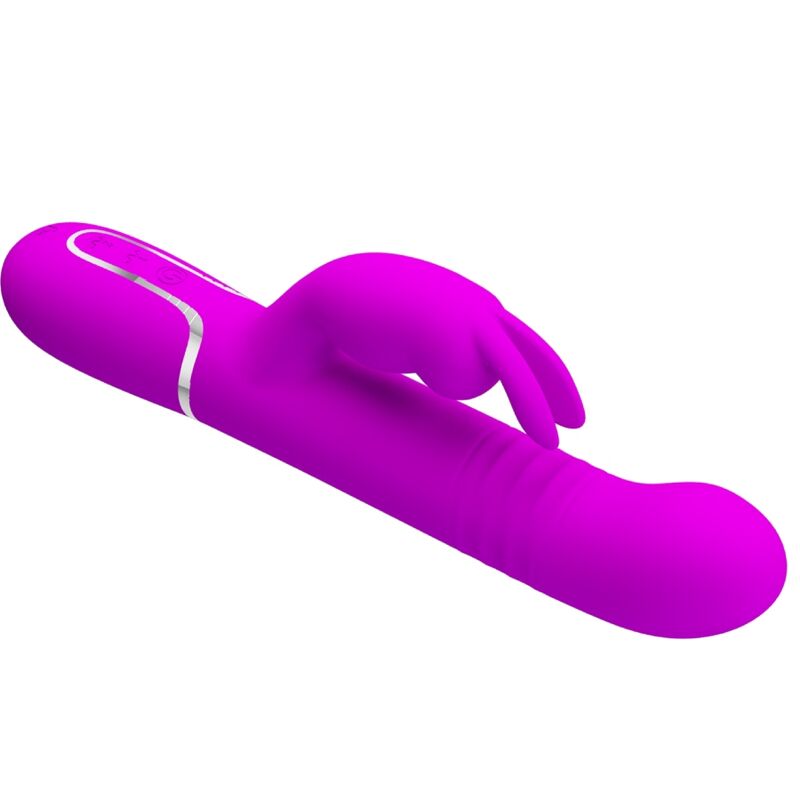 Coale Rabbit Vibrator Purple Beads