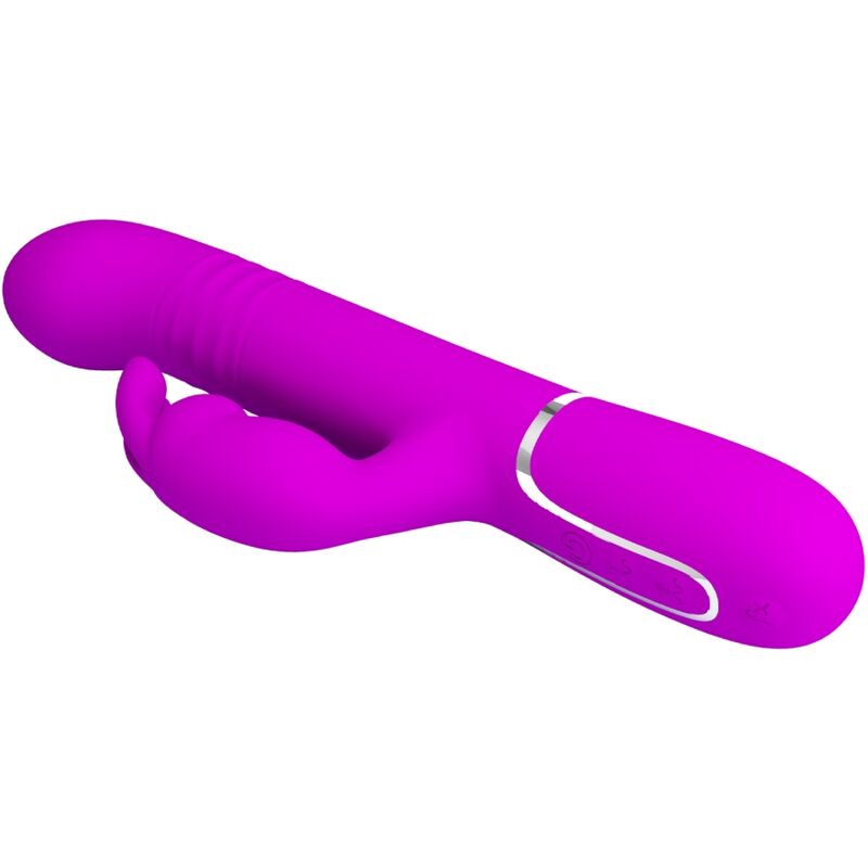 Coale Rabbit Vibrator Purple Beads