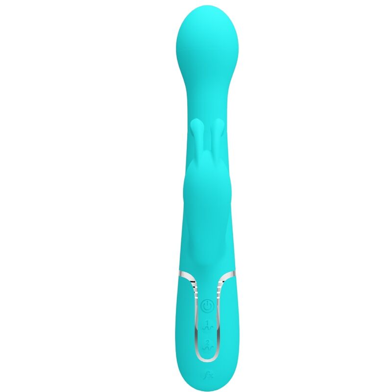Dejon Rabbit 3-in-1 Multi-Function Vibrator Aqua Green