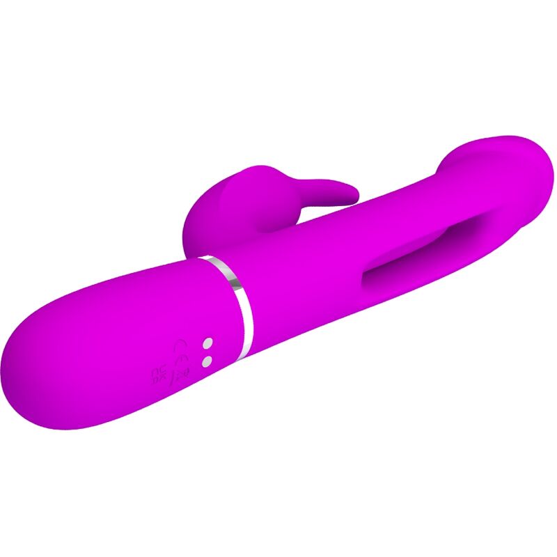 Vibromasseur Rabbit Dejon 3 en 1 Multifonction - Pretty Love